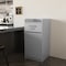 Flash Furniture Sony Wood Tray Top Receptacle in Gray MT-M8520-TRA-GRY-GG - alternate 4